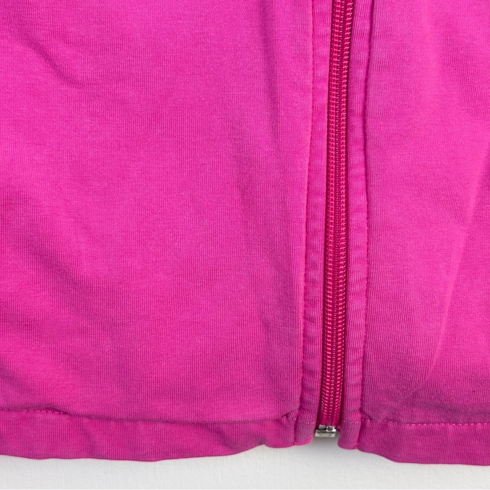 CHAPS Womens Vibrant Pink Jacket sz Large Cotton Soft Stretch Casual Preppy‎ - Picture 13 of 14